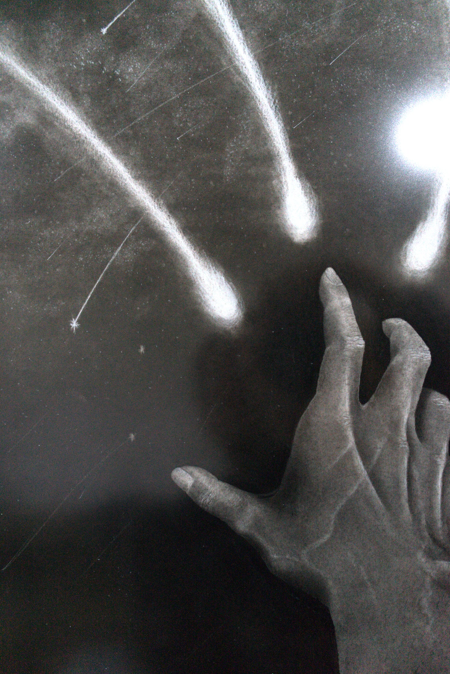 Shooting stars (framed)