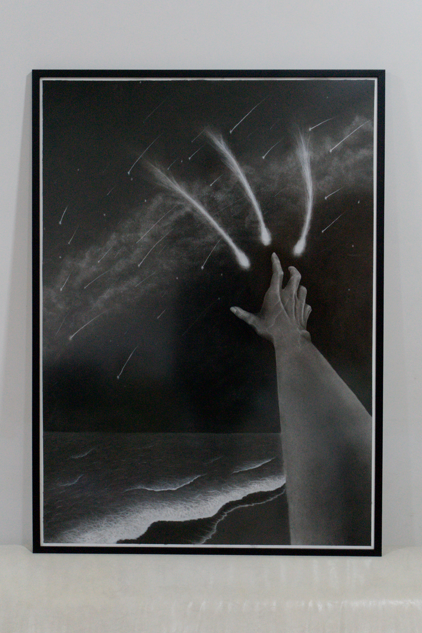 Shooting stars (framed)